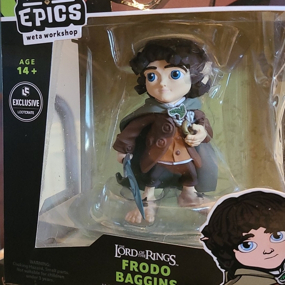 Frodo Baggins El Señor De Los Anillos Mini Epics Weta | Cuotas sin interés